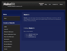Tablet Screenshot of makebit.org